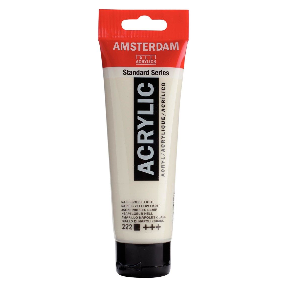 222 Acrilico Amterdam Amarillo Napoles Claro 222 120ml - Imagen 1