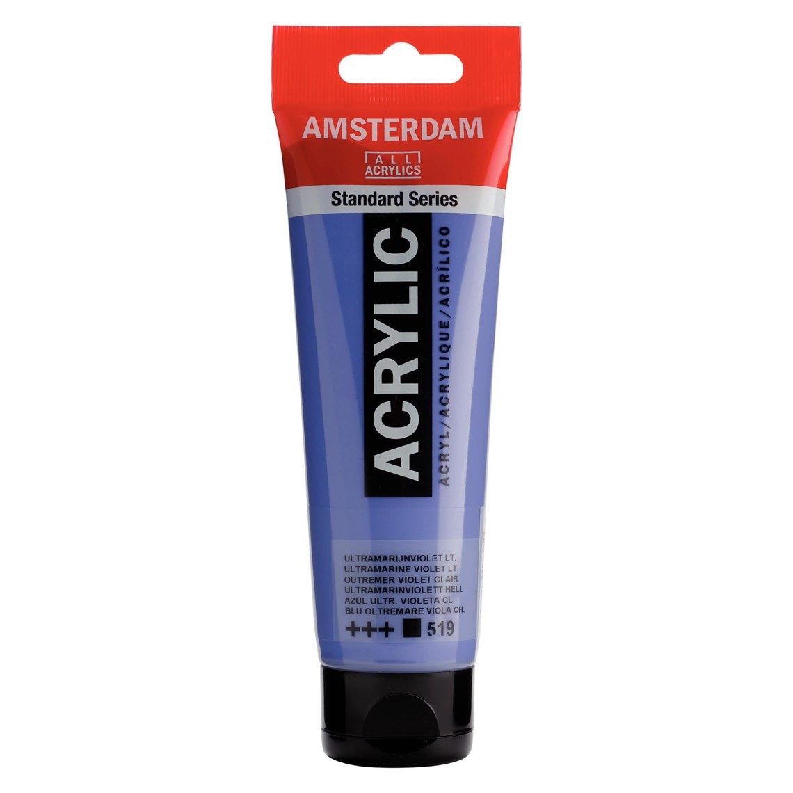 519 Acrilico Amsterdam Azul Ultramar Violeta Claro 519 120ml - Imagen 1