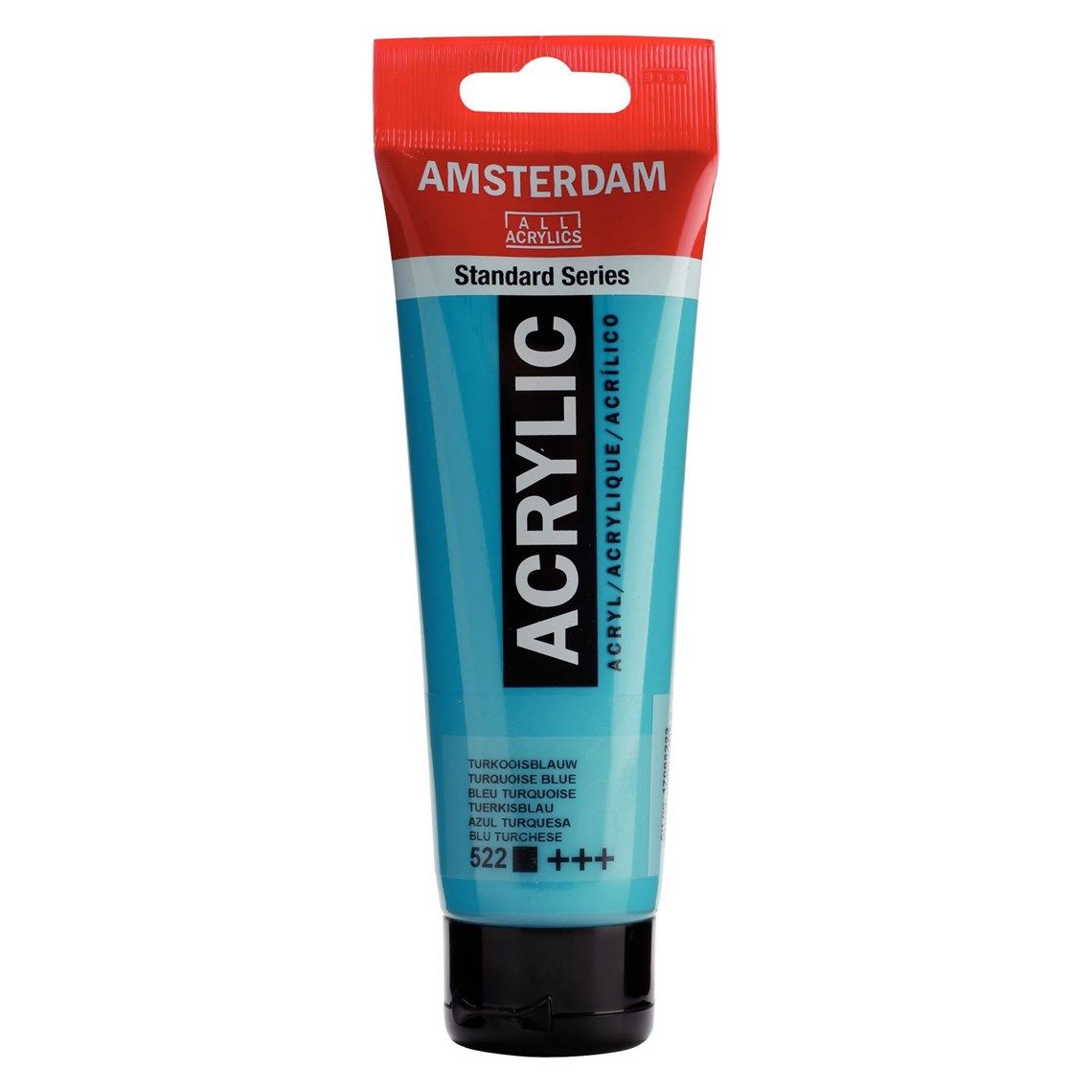 522 Acrilico Amsterdam Azul Turquesa 522 120ml - Imagen 1