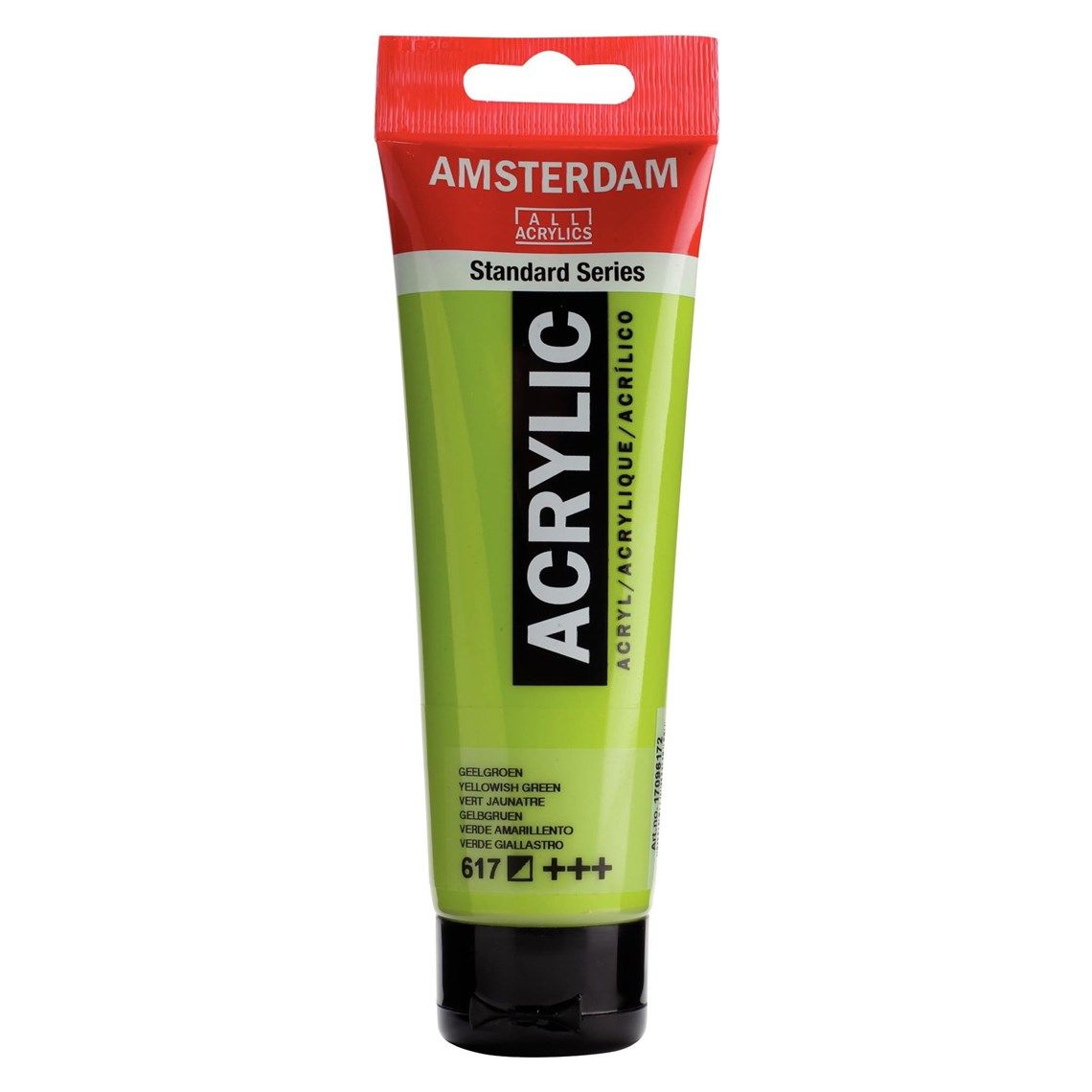 617 Acrilico Amsterdam Verde Amarillento 617 120ml - Imagen 1