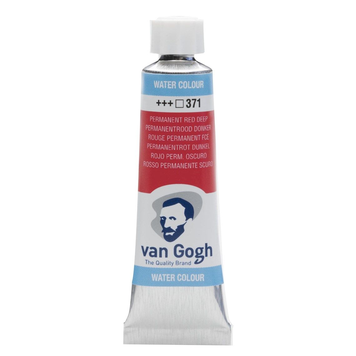 371 Acuarela Van Gogh Rojo Permanente Oscuro 371 10ml - Imagen 1