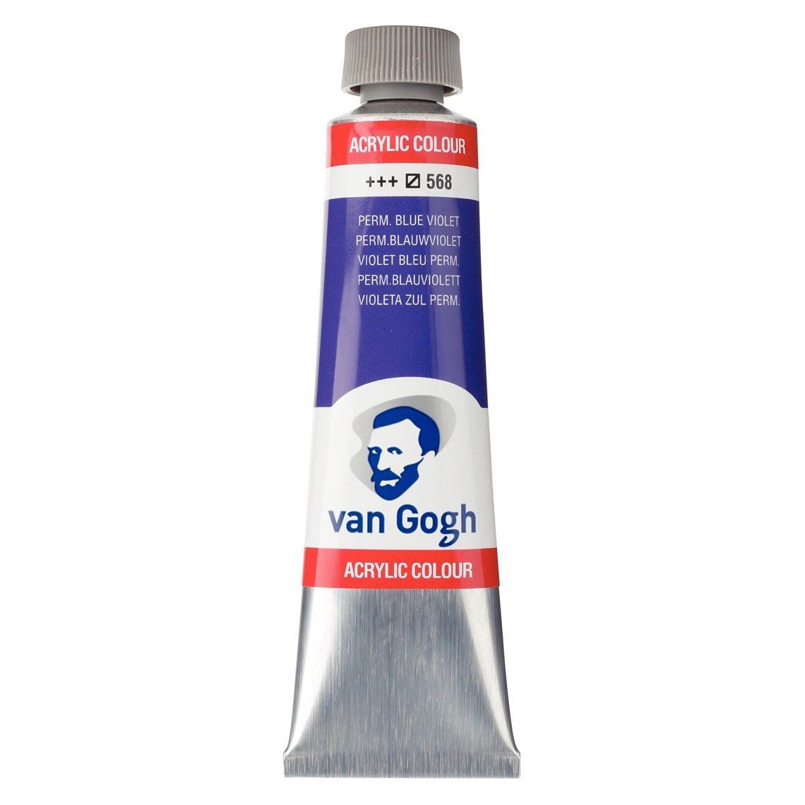 568 Acrilico Van Gogh Violeta Azul Permanente 568 40ml - Imagen 1