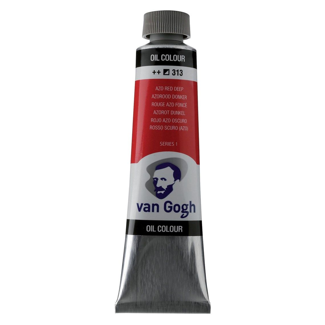 313 Oleo Vvan Gogh Rojo Azo Oscuro 313 40ml - Imagen 1