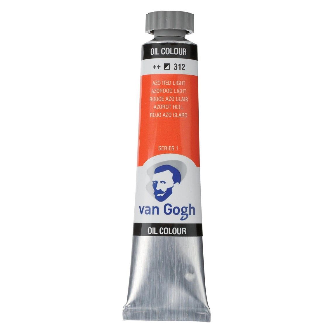 312 Oleo Van Gogh Rojo Azo Claro 312 20ml - Imagen 1