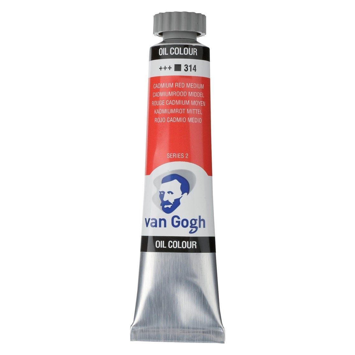 314 Oleo Van Gogh Rojo Cadmio Medio 314 20ml - Imagen 1