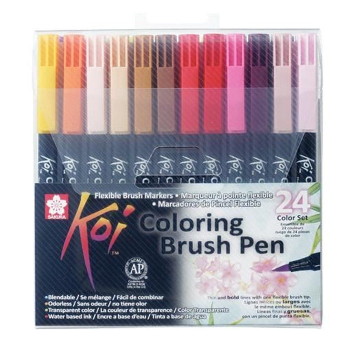 KOI 24 Estuche 24 Rotuladores Koi Colouring - Imagen 1