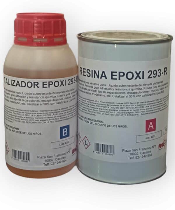 Artespray - Resina Epoxi laminados fibra de vidrio 293R