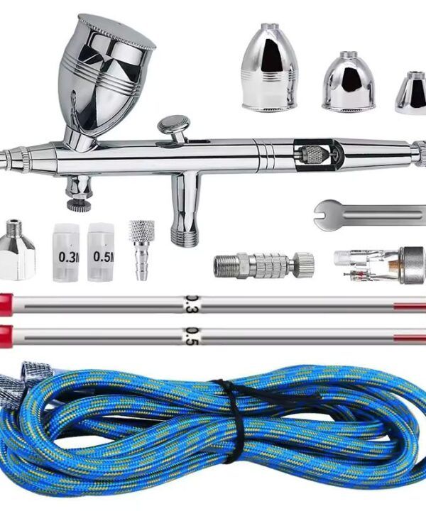 Artespray - Kit aerografo con manguera, aguja, boquilla y accesorios AB186