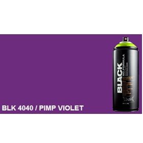 BLK4040-2 Spray Montana Black BLK4040 400ml (Montana Cans) - Imagen 1