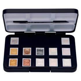 Caja Acuarelas Van Gogh 12 Pastillas Metallics - Imagen 2