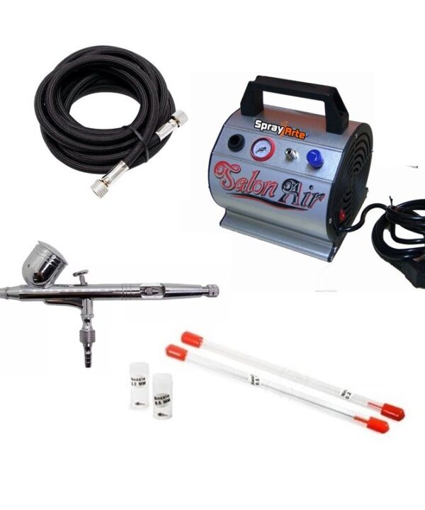 Artespray - Kit aerografo + compresor AS176+AB130k