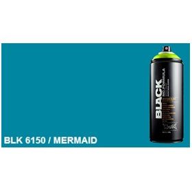 BLK6150-2 Spray Montana Black BLK6150 400ml (Montana Cans) - Imagen 1