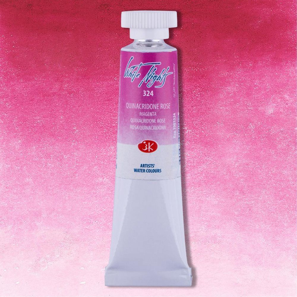 324 Acuarela White Nights Rosa Quinacridona 324 Tubo 10ml - Imagen 1