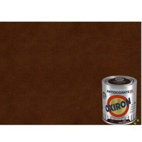 Oxiron Al Agua Efecto Forja Liso Marron 750ml Titanlux - Imagen 2