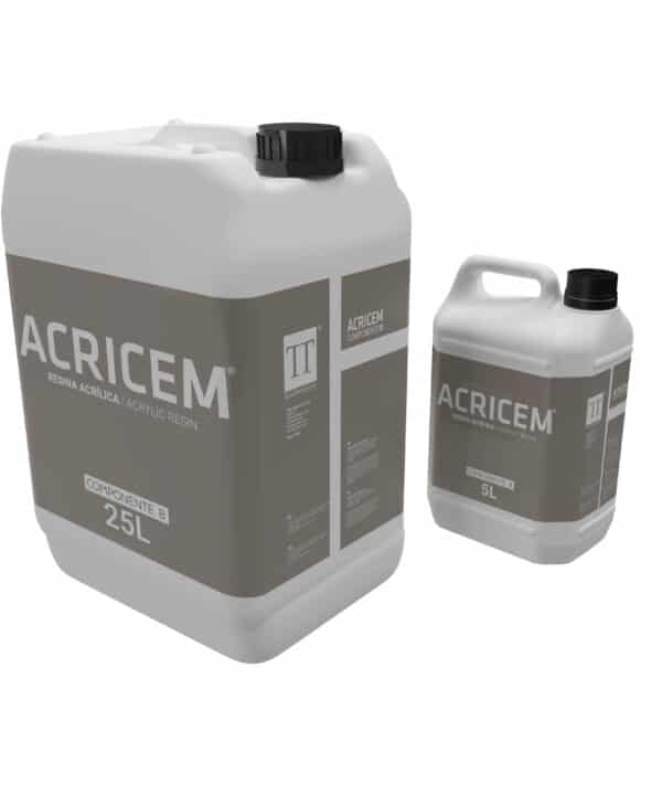 Artespray - Resina Microcemento Acricem 25L Componente B Topciment