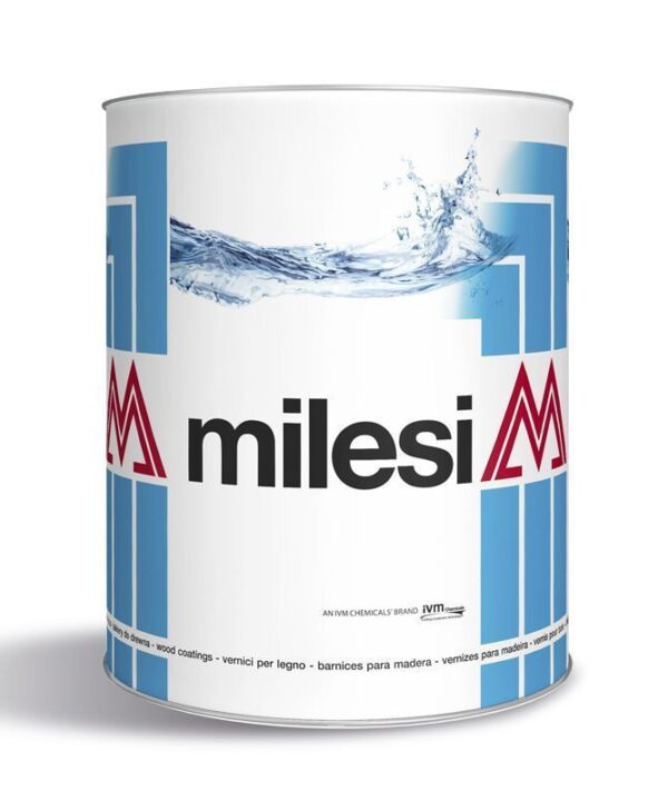 Artespray - Barniz Poliuretano Al Agua Parquet 2 Comoponentes Incoloro 5,5L Milesi