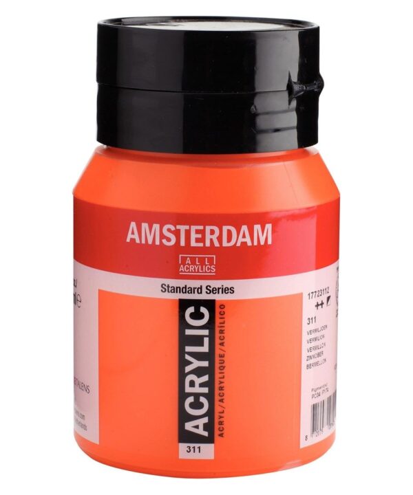 Acrilico Amsterdam Bermellon 311 500ml