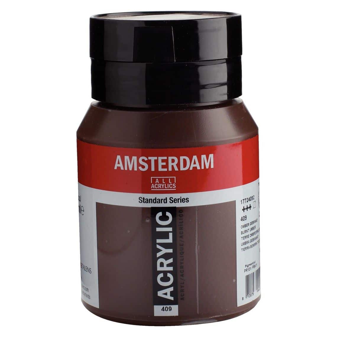 409 Acrilico Amsterdam Tierra Sombra Tostada 409 500ml - Imagen 1