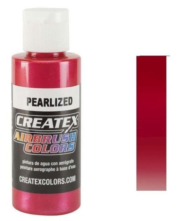 Pintura Aerografo Createx Perlado Red 60ml