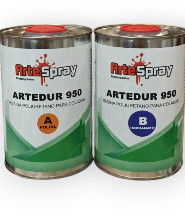 ARtespray - Resina poliuretano para coladas Artedur 950