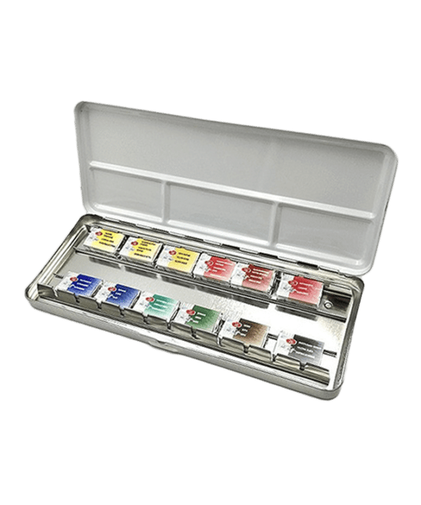 Artespray - Caja Metalicas 12 Acuarelas White nights