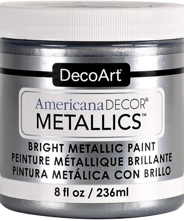 Artespray - Pintura Acrilica Americana Decor Metallics Plata 236ml