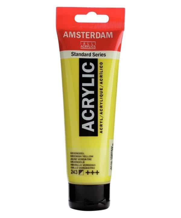 Artespray - pintura acrilica amsterdm amarillo verdoso 243