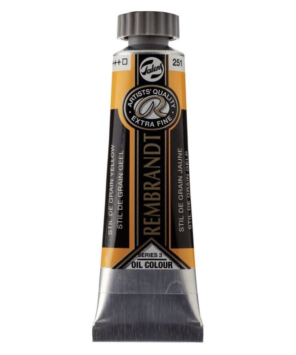 oleo rembrandt stil de grain amarillo