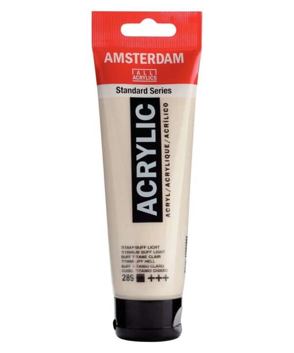 acrilico amsterdam buff titanio claro 289
