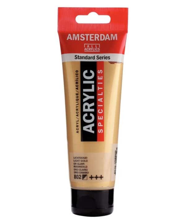 acrilico amsterdam oro claro 802