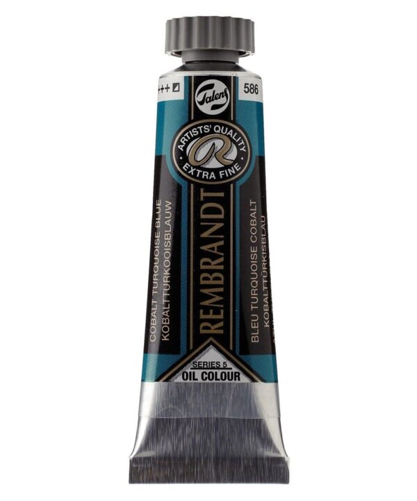 oleo rembrandt azul turquesa cobalto