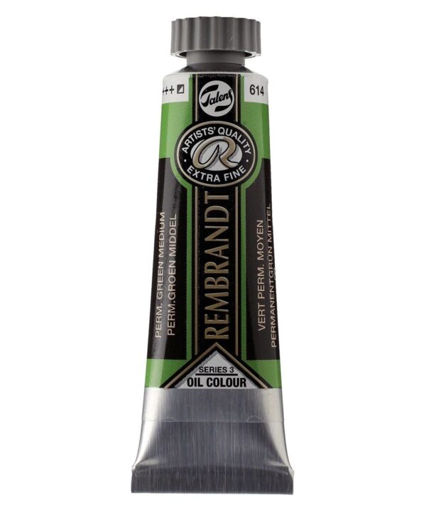 Oleo Rembrandt Verde Permanente Medio