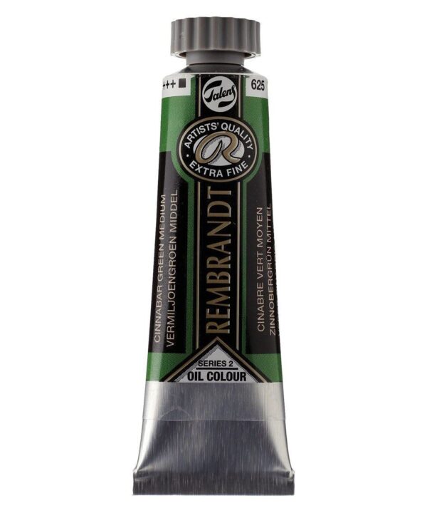 oleo rembrandt verde cinabrio medio