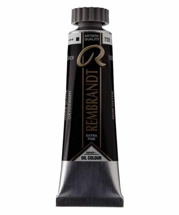 oleo rembrandt negro oxido