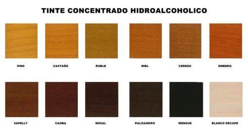 ARTESPRAY - COLORES TINTE MADERA