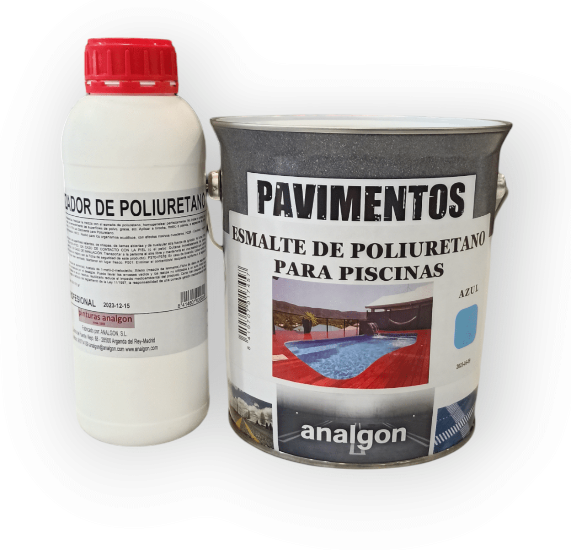 Artespray - Esmalte de poliuretano para piscinas de poliester, prefabricadas y fibra de vidrio. Artespray - Esmalte de poliuretano para piscinas de poliester, prefabricadas y fibra de vidrio.