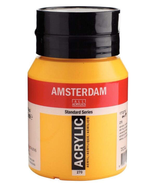 acrilico amsterdam amarillo azo osucro 270 500ml