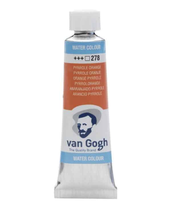 Acuarela Van Gogh Anaranjado Pyrrole