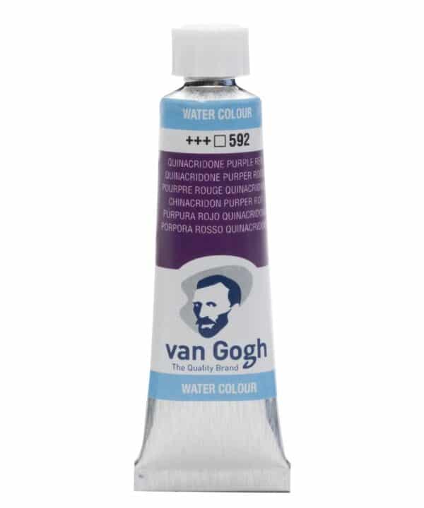 Acuarela Van Gogh Purpura Rojo