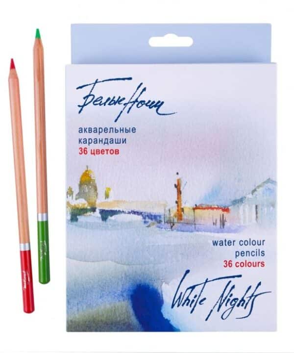 Artespray - Caja 36 Lapices Acuarelables White Nights