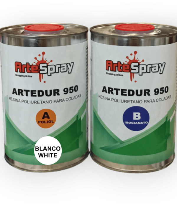 Artespray - Resina de poliuretano Blanco Artedur 950