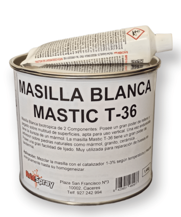 Artespray- masilla mastic plast t-36 para marmol y taxidermia