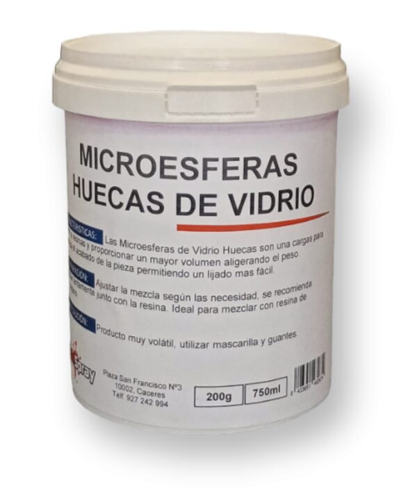 artespray - Microesferas de vidrio huecas para resinas