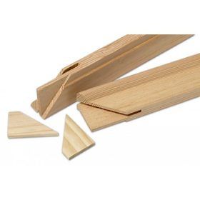 Artespray - Liston de madera para montaje de bastidores en lienzos