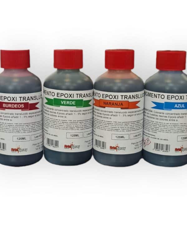 Artespray - Set pigmentos translucidos resina epoxi