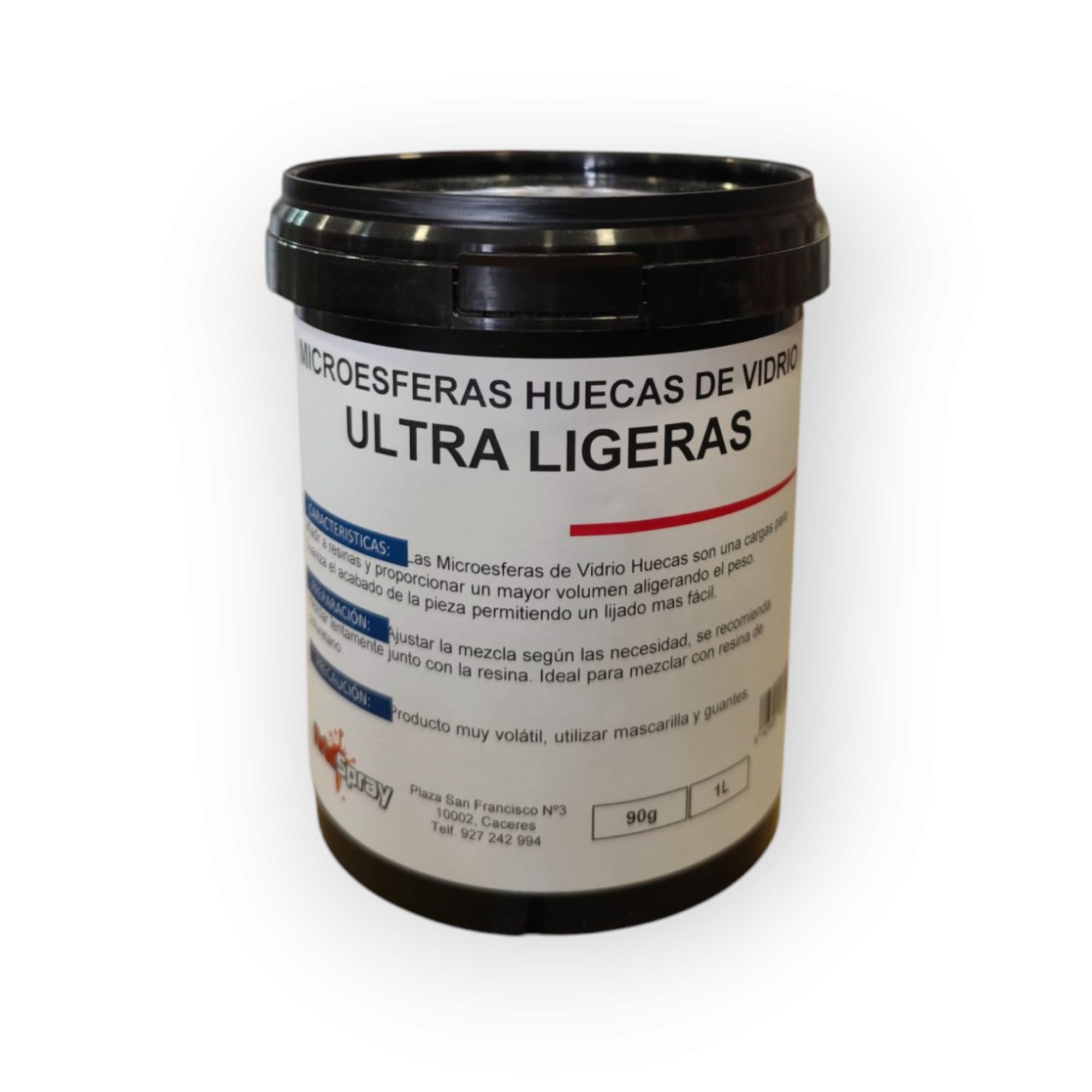 Artespray - Microesferas de vidrio huecas para señuelos de pesca Artespray - Microesferas de vidrio huecas para señuelos de pesca