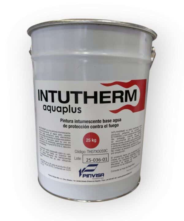 Artespray - pintura intumescente al agua Intutherm pinturas villada, pinvisa