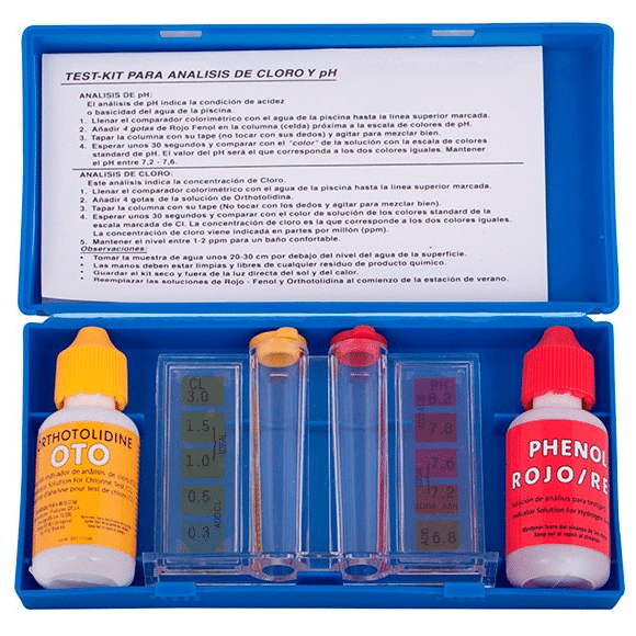 Artespray - Kit medidor de PH y Cloro para piscinas