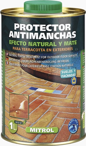 Artespray - protector antimanchas para pavimento de barro exterior monestir