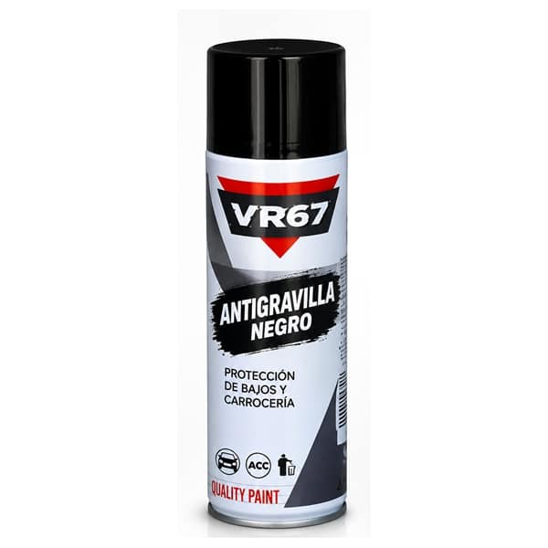 Artespray - Spray antigravilla de color negro para proteger bajos de coche, furgonetas, caravanas...